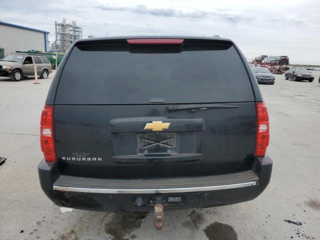 1GNSCKE01DR105370 - 2013 CHEVROLET SUBURBAN C1500 LTZ BLACK photo 6