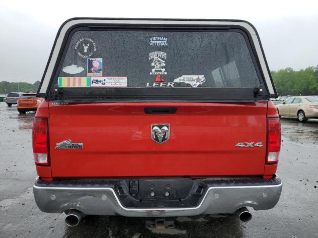 1C6RR7TT5KS634558 - 2019 RAM 1500 CLASS SLT 红色 照片 6