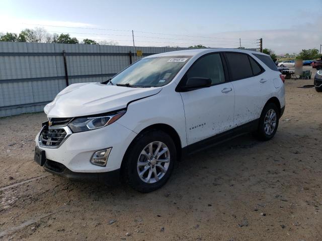 3GNAXHEV0KS670461 - 2019 CHEVROLET EQUINOX LS WHITE photo 1