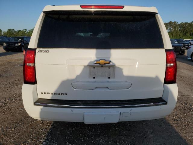 1GNSCJKC9GR191864 - 2016 CHEVROLET SUBURBAN C1500 LTZ WHITE photo 6