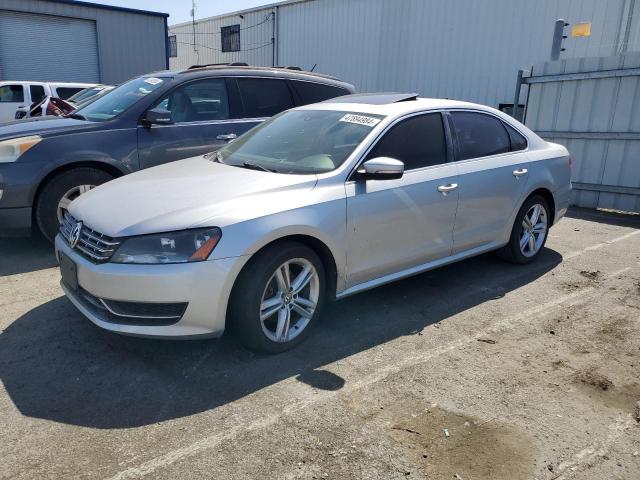 1VWBN7A34EC074097 - 2014 VOLKSWAGEN PASSAT SE SILVER photo 1