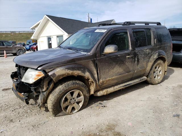 5N1AR18B68C658062 - 2008 NISSAN PATHFINDER S GRAY photo 1