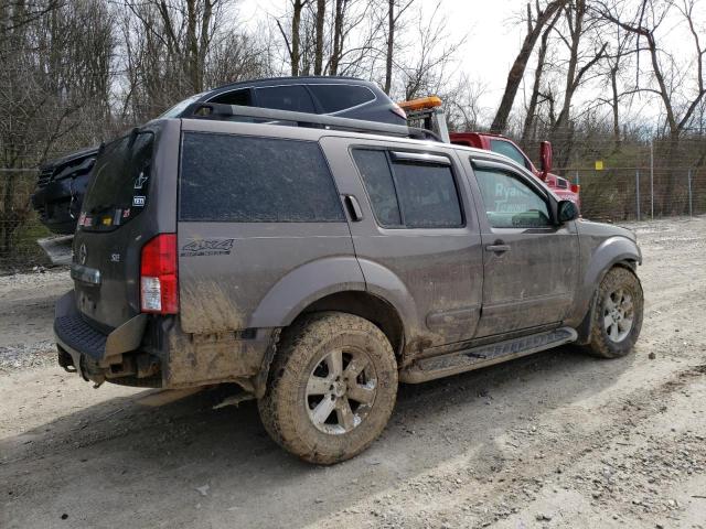5N1AR18B68C658062 - 2008 NISSAN PATHFINDER S GRAY photo 3