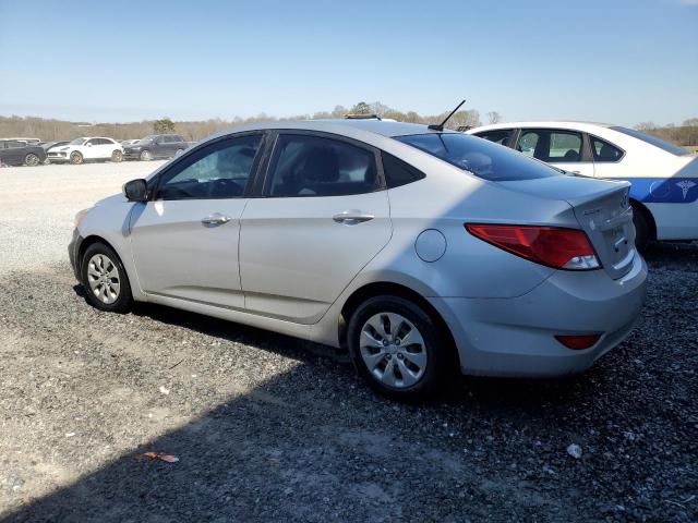 KMHCT4AE4HU265705 - 2017 HYUNDAI ACCENT SE SILVER photo 2