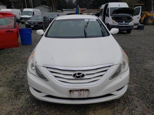 5NPEB4AC1BH237036 - 2011 HYUNDAI SONATA GLS WHITE photo 5