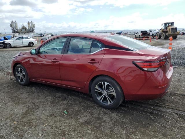 3N1AB8CV4PY280433 - 2023 NISSAN SENTRA SV RED photo 2