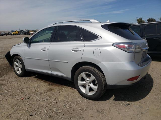 2T2ZK1BA4CC067333 - 2012 LEXUS RX 350 SILVER photo 2