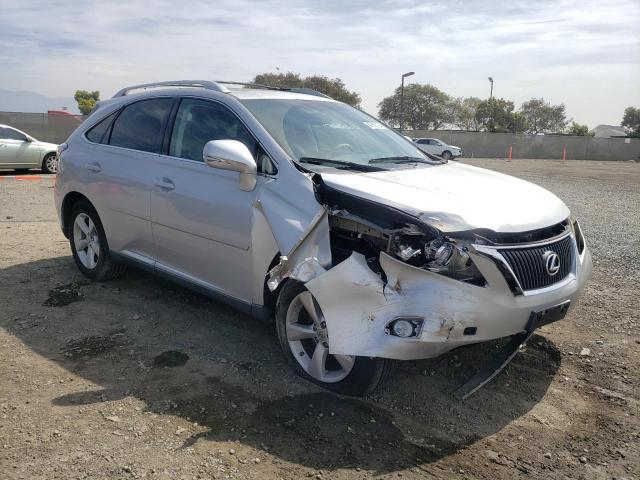 2T2ZK1BA4CC067333 - 2012 LEXUS RX 350 SILVER photo 4