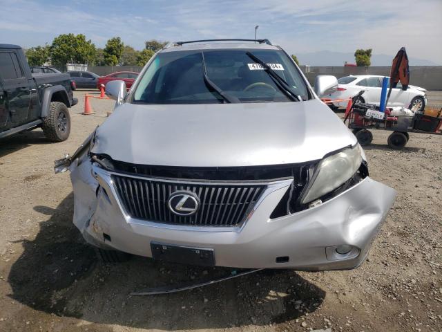 2T2ZK1BA4CC067333 - 2012 LEXUS RX 350 SILVER photo 5