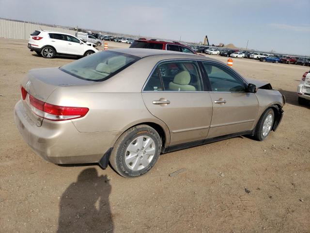 1HGCM56324A093590 - 2004 HONDA ACCORD LX TAN photo 3