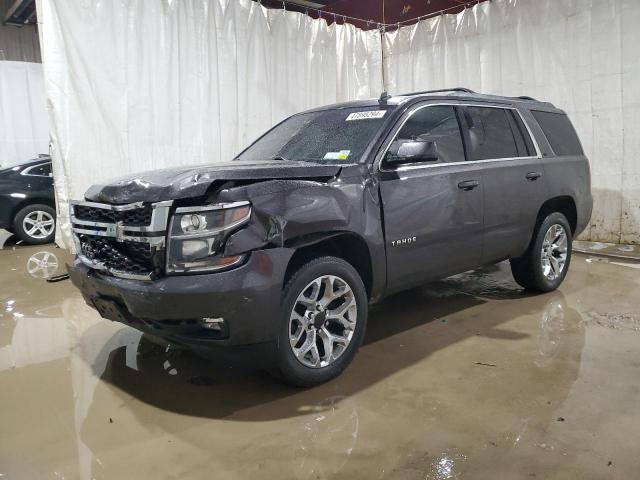 1GNSKBKC7FR141102 - 2015 CHEVROLET TAHOE K1500 LT GRAY photo 1