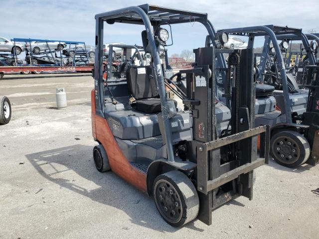 62424 - 2014 TOYOTA FORKLIFT Naranja foto 1