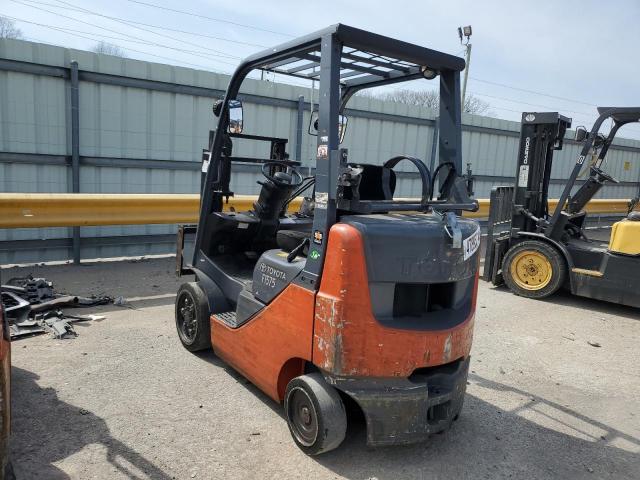62424 - 2014 TOYOTA FORKLIFT Naranja foto 3
