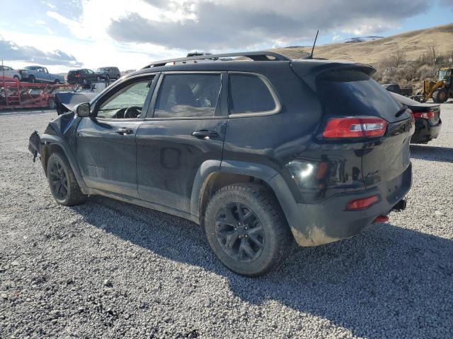 1C4PJMBX3JD526372 - 2018 JEEP CHEROKEE TRAILHAWK BLACK photo 2