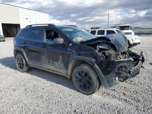 1C4PJMBX3JD526372 - 2018 JEEP CHEROKEE TRAILHAWK BLACK photo 4