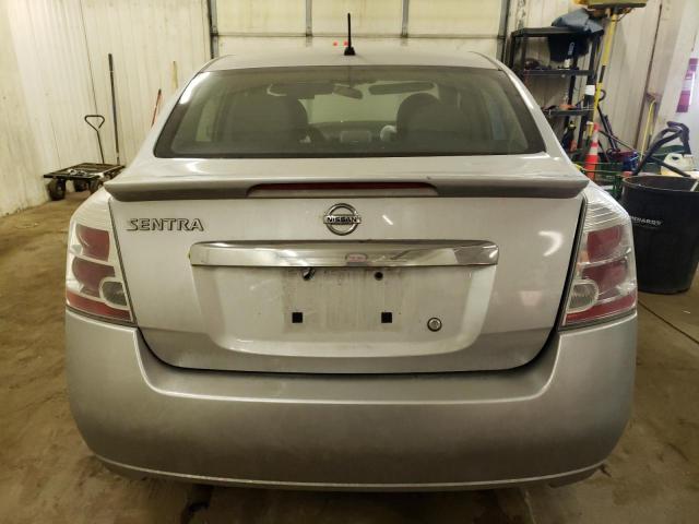 3N1AB6AP8CL782362 - 2012 NISSAN SENTRA 2.0 SILVER photo 6