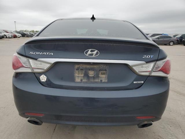 5NPEC4AB1DH799042 - 2013 HYUNDAI SONATA SE BLUE photo 6