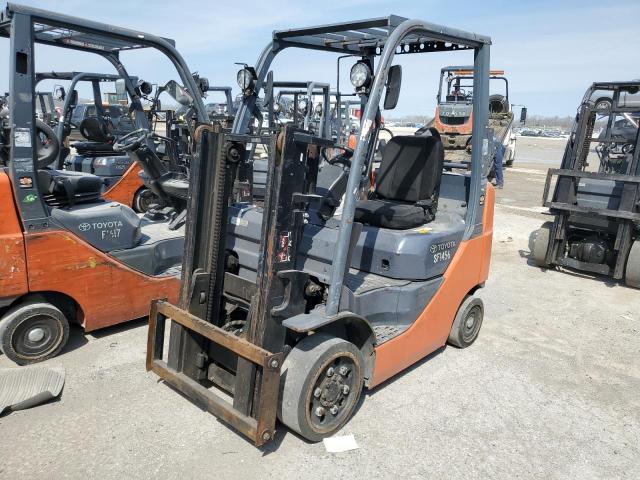 52230 - 2014 TOYOTA FORKLIFT Orange photo 2