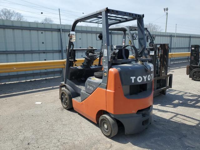 52230 - 2014 TOYOTA FORKLIFT Orange photo 3