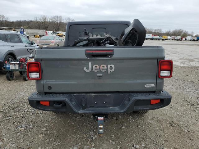 1C6HJTFG3NL117851 - 2022 JEEP GLADIATOR OVERLAND GRAY photo 6