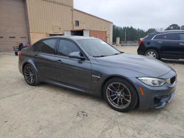 WBS3C9C50FP803481 - 2015 BMW M3 GRAY photo 4