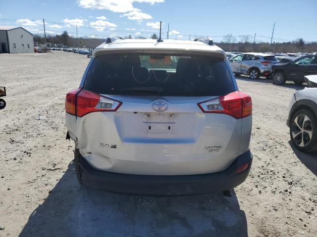 2T3DFREV7DW113258 - 2013 TOYOTA RAV4 LIMITED SILVER photo 6