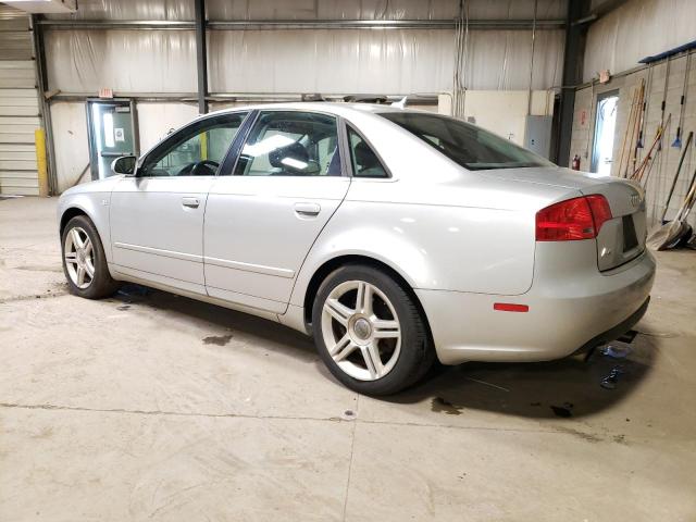 WAUDF78E17A107813 - 2007 AUDI A4 2.0T QUATTRO SILVER photo 2