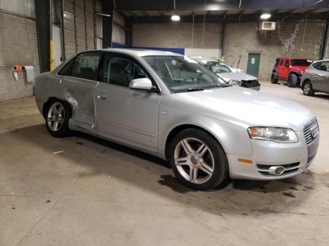 WAUDF78E17A107813 - 2007 AUDI A4 2.0T QUATTRO SILVER photo 4