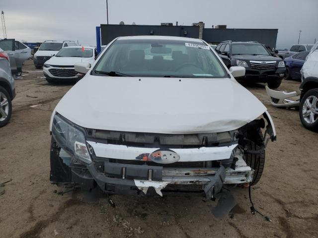 3FAHP0JG1CR412108 - 2012 FORD FUSION SEL WHITE photo 5