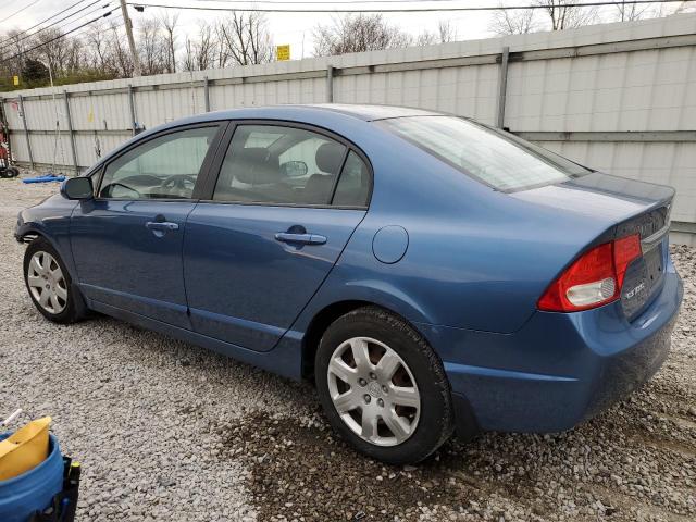 2HGFA1F58AH323954 - 2010 HONDA CIVIC LX BLUE photo 2