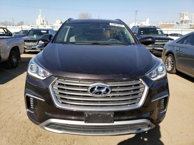 KM8SM4HF1HU208689 - 2017 HYUNDAI SANTA FE SE BLACK photo 5