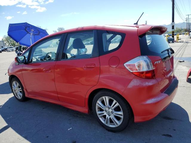 JHMGE8H66BC026948 - 2011 HONDA FIT SPORT RED photo 2