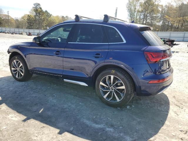 WA1BAAFY8M2081990 - 2021 AUDI Q5 PREMIUM PLUS BLUE photo 2