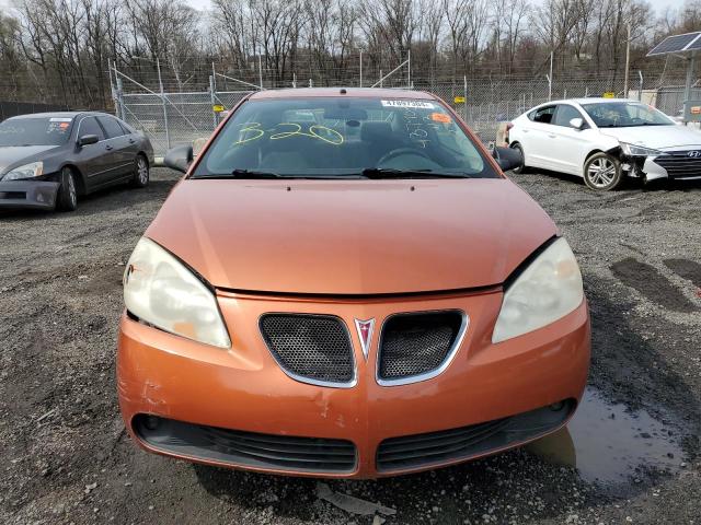 1G2ZH178764180326 - 2006 PONTIAC G6 GT ORANGE photo 5