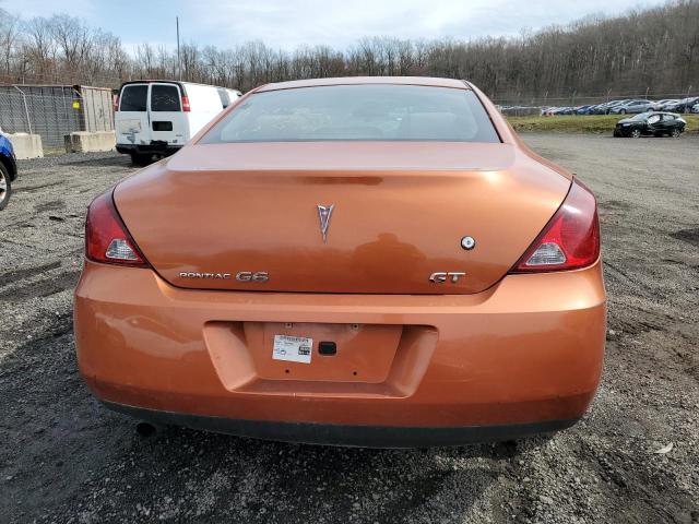 1G2ZH178764180326 - 2006 PONTIAC G6 GT ORANGE photo 6