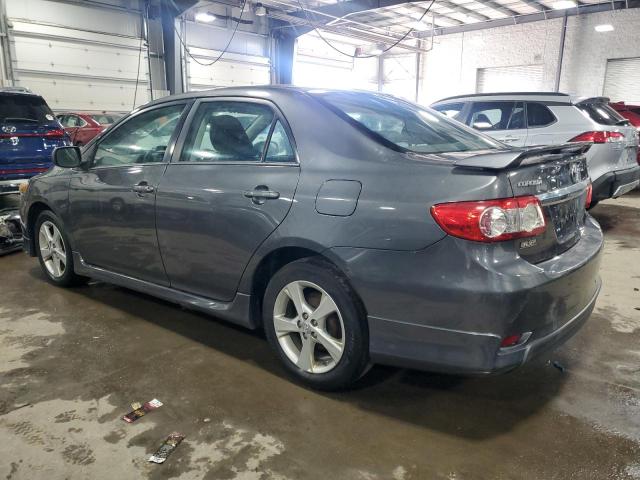 2T1BU4EE6DC970312 - 2013 TOYOTA COROLLA BASE Серый фото 2