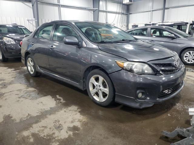 2T1BU4EE6DC970312 - 2013 TOYOTA COROLLA BASE Серый фото 4