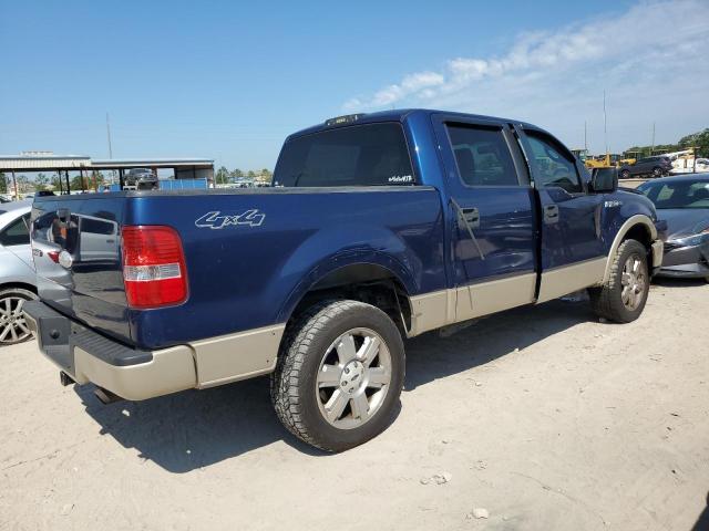 1FTPW14V87FA11862 - 2007 FORD F-150 SUPERCREW BLUE photo 3