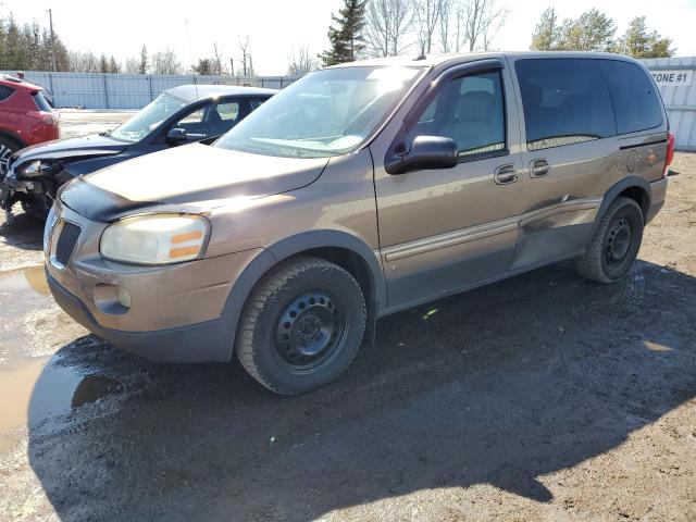 1GMDU03L76D236394 - 2006 PONTIAC MONTANA SV6 TAN photo 1