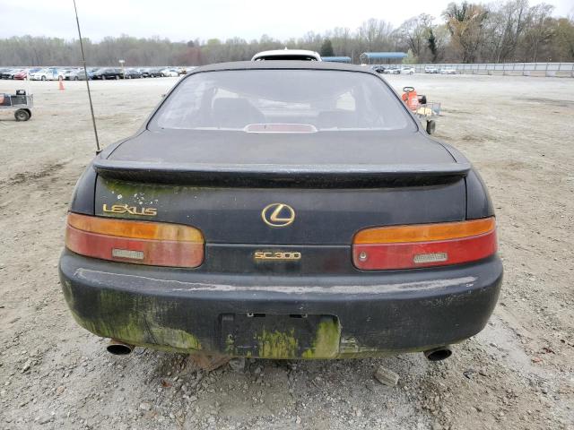 JT8JZ31C8P0013382 - 1993 LEXUS SC 300 BLACK photo 6