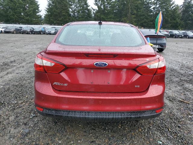 1FADP3F2XDL352925 - 2013 FORD FOCUS SE RED photo 6