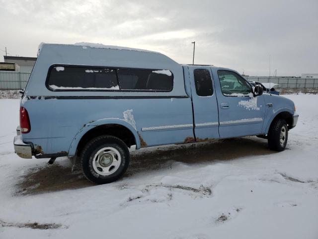 1FTZX186XWNB91049 - 1998 FORD F150 BLUE photo 3