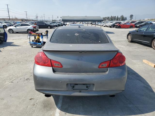 JN1CV6AR1BM407886 - 2011 INFINITI G37 GRAY photo 6