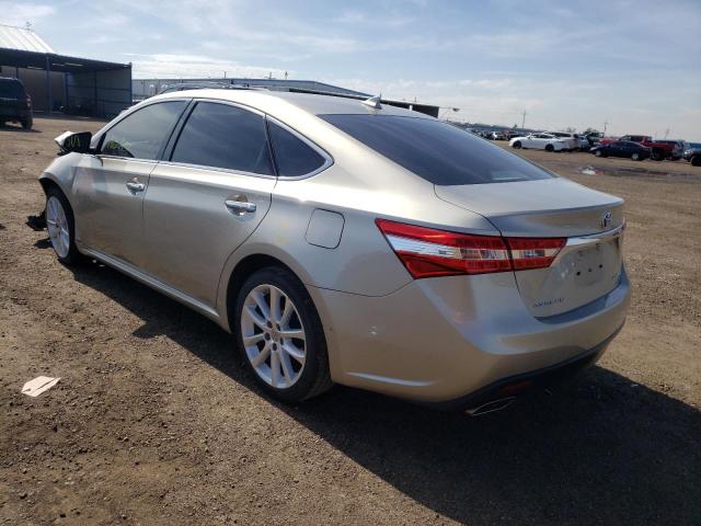 4T1BK1EBXEU116465 - 2014 TOYOTA AVALON BASE 金色 照片 3