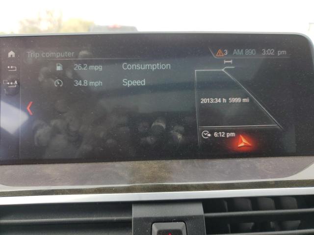 5UXUJ3C55KLG55474 - 2019 BMW X4 XDRIVE30I BLACK photo 9