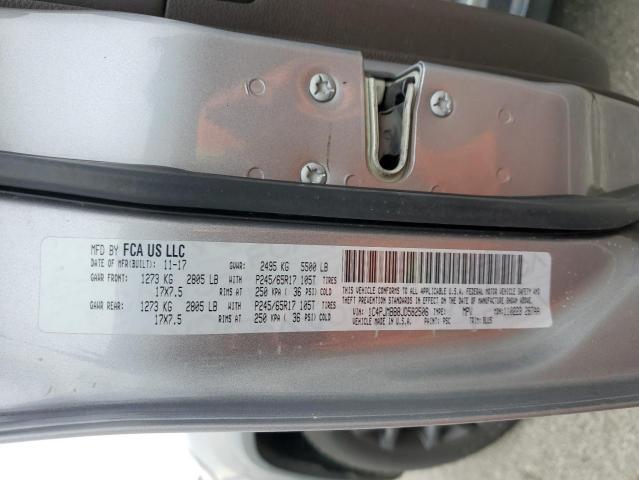 1C4PJMBB8JD582506 - 2018 JEEP CHEROKEE TRAILHAWK GRAY photo 14