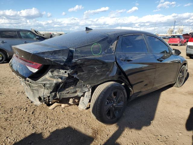 KMHLM4AG6MU064347 - 2021 HYUNDAI ELANTRA SEL BLACK photo 3