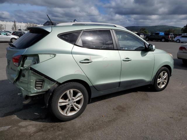 KM8JU3AC8BU278784 - 2011 HYUNDAI TUCSON GLS GREEN photo 3