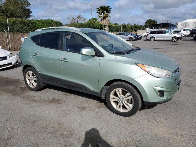 KM8JU3AC8BU278784 - 2011 HYUNDAI TUCSON GLS GREEN photo 4