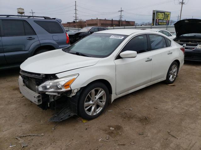 1N4AL3APXDN418105 - 2013 NISSAN ALTIMA 2.5 WHITE photo 1